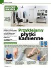 Przyklejamy płytki kamienne